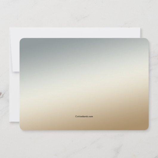 Vrouw met uitnodiging tot het indienen van Petten  (Achterkant)