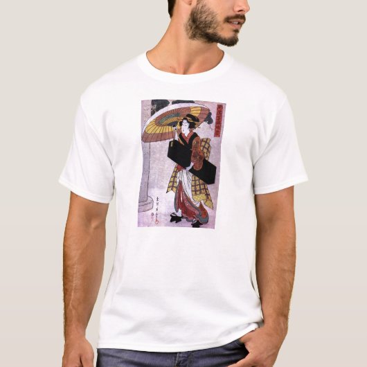 Vrouw met Umbrella 2 T-shirt (Voorkant)