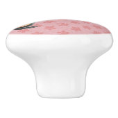 Vrouw met Vanities Personaliseer Dresser Keramische Knop (Zijkant)