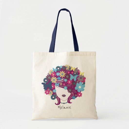 Vrouw met  ventilatorhandschoenen tote bag (Voorkant)