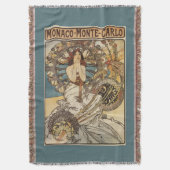 Vrouw met veren - PLM-treinreisposter Deken (Voorkant Verticaal)