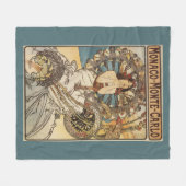 Vrouw met veren - PLM-treinreisposter Fleece Deken (Voorkant (Horizontaal))