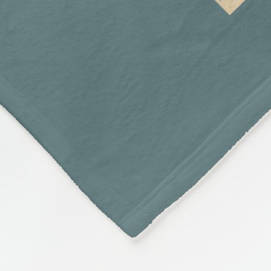 Vrouw met veren - PLM-treinreisposter Fleece Deken (Hoek)