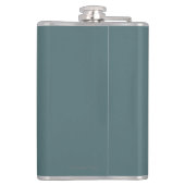 Vrouw met veren - PLM-treinreisposter Heupfles (Achterkant)