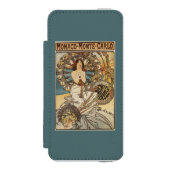 Vrouw met veren - PLM-treinreisposter Incipio iPhone Portemonnee Hoesje (Voorkant Agenda)