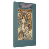 Vrouw met veren - PLM-treinreisposter Klembord (Rechts)