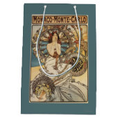 Vrouw met veren - PLM-treinreisposter Medium Cadeauzakje (Achterkant)