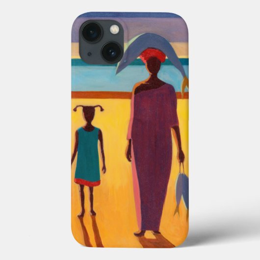 Vrouw met vis Case-Mate iPhone case (Achterkant)