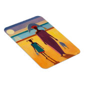 Vrouw met vis magneet (Rechterzijde)