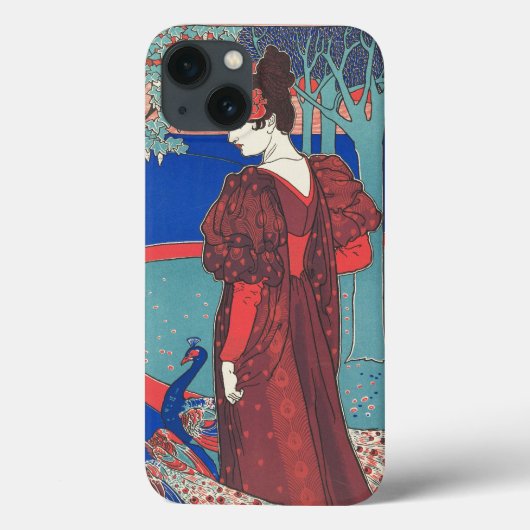 Vrouw met voetgangers Kunst nieuwe kunst Case-Mate iPhone Case (Achterkant)