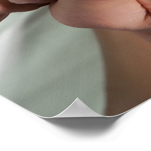 Vrouw met voetmassage 2 poster (Hoek)