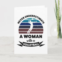 Vrouw met volleyball Funny Gift Wife