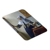 Vrouw met Water Jug Johannes Vermeer Magneet (Rechterzijde)