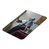 Vrouw met Water Jug Johannes Vermeer Magneet (Linkerzijde)