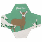 Vrouw met witte zijde, bruin, dunne pine, sneeuwgr voetbal (Enkel)