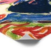 Vrouw met zwarte kousen | Ernst Ludwig Kirchner Poster (Hoek)