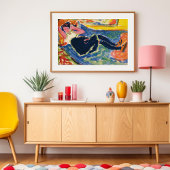 Vrouw met zwarte kousen | Ernst Ludwig Kirchner Poster