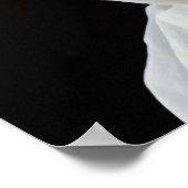 Vrouw mime dat op de hoek van de straat presteert poster (Hoek)