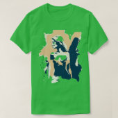 Vrouw mode t-shirt (Design voorkant)