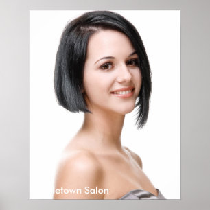 Vrouw Model Hair Salon Poster