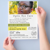 Vrouw Model, Opticien, Technical Practitioner Flyer (Hand)