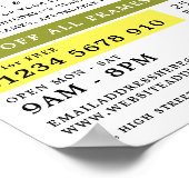 Vrouw Model, Opticien, Technical Practitioner Poster (Hoek)