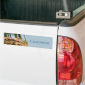 Vrouw Model Zonnebaden Thunder_Cove Bumpersticker (Op Truck)