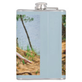 Vrouw Model Zonnebaden Thunder_Cove Heupfles (Achterkant)