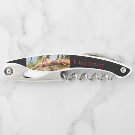 Vrouw Model Zonnebaden Thunder_Cove Kurkentrekker (Voorkant)