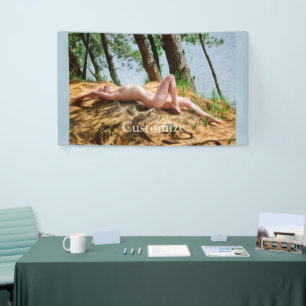 Vrouw Model Zonnebaden Thunder_Cove Spandoek