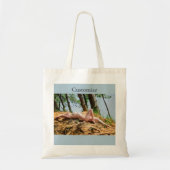 Vrouw Model Zonnebaden Thunder_Cove Tote Bag (Voorkant)