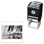 Vrouw Model Zonnebaden Thunder_Cove Zelfinktende Stempel (In situ)