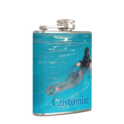 Vrouw model zwemmen Thunder_Cove Heupfles (Rechts)