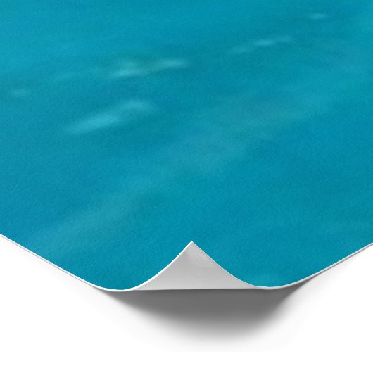 Vrouw model zwemmen Thunder_Cove Poster (Hoek)