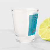 Vrouw model zwemmen Thunder_Cove Shot Glas (Links)