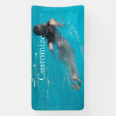 Vrouw model zwemmen Thunder_Cove Spandoek (Verticaal)