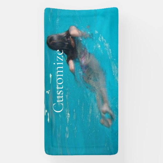 Vrouw model zwemmen Thunder_Cove Spandoek (Verticaal)