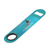 Vrouw model zwemmen Thunder_Cove Speed Flessenopener (Voorkant Gekanteld)