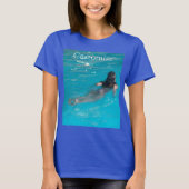 Vrouw model zwemmen Thunder_Cove T-shirt (Voorkant)