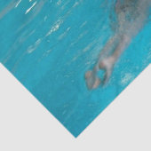 Vrouw model zwemmen Thunder_Cove Tissuepapier (Detail)