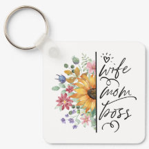 Vrouw Moeder Baas Badass Funny Zonnebloem Moederda