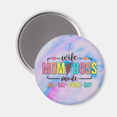 Vrouw Moeder Baas Mode Magneet (Voorkant / Achterkant)