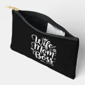Vrouw Moeder Baas Schattig Moederdag Geschenk Etui (Open)