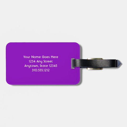 Vrouw Moeder Boss Babe Bold Script Typografie Hot  Bagagelabel (Achterkant horizontaal)