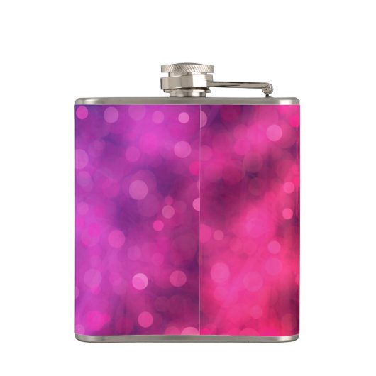 Vrouw Moeder Boss Babe Script Typografie Bold Hot Heupfles (Achterkant)