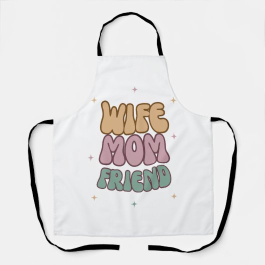 Vrouw Moeder Vriendin, Moederdag Cadeau, Cadeau Vo Schort (Voorkant)