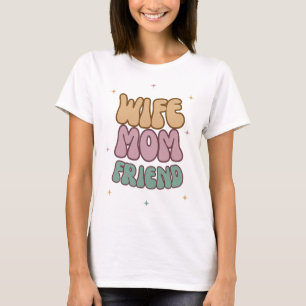 Vrouw Moeder Vriendin, Moederdag Cadeau, Cadeau Vo T-shirt