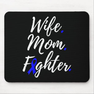 Vrouw Mom Fighter Alopecia Areata Awareness Muismat