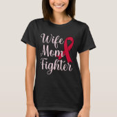 Vrouw Mom Fighter Hersenaneurysma Awareness Maand  T-shirt (Voorkant)