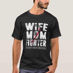 Vrouw Mom Fighter Hypofyse Tumor Awareness T Shirt